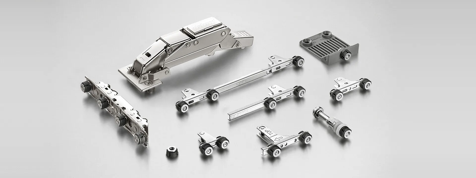 Blum EXPANDO T, Befestigungssystem für dünne Möbelfronten