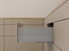 MERIVOBOX Frontauszug Höhe E mit BOXCAP