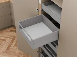 MERIVOBOX Innenauszug Höhe E, Vorderstück mit Reling
