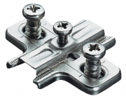 329.81.552 Montageplatte für Duomatic Scharnier, 3 mm