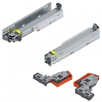 Movento Vollauszug 40 kg + Tip-On NL 300 mm 760H3000T 40 kg 300 mm