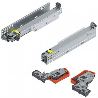 Movento Vollauszug 40 kg + Tip-On NL 320 mm 760H3200T 40 kg 320 mm