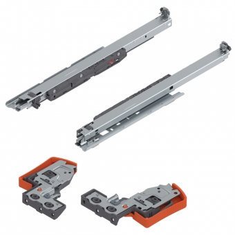 760H5000SU Blum MOVENTO Bodenvollauszug Blumotion SU, 40 kg - NL 500 mm