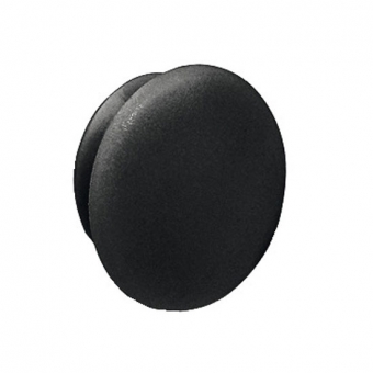 Abdeckkappe schwarz für Bohrdurchmesser 10 mm Kunststoffkappe schwarz 13 x 10 x 3 mm