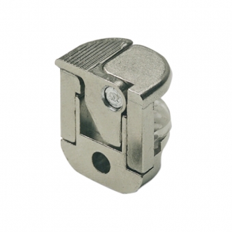 Glasbodenträger Alfa Stop zum Schrauben für Glasstärke 6-10 mm Glashalter Alfa Stop Schraub 6-10 mm
