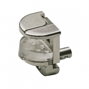 Glasbodenträger Alfa Stop zum Stecken für Glasstärke 6-10 mm Glashalter Alfa Stop Steck 6-10 mm