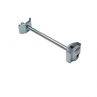 Plattenverbinder ab 22 mm Stärke, 48-60 mm Spannverb. M6x100 / Bohr-Ø 35 mm