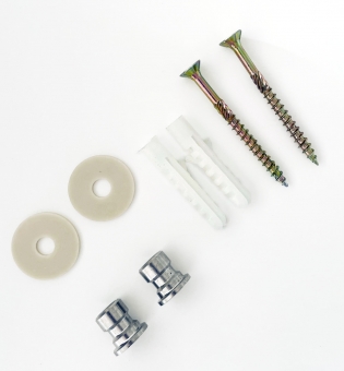 Kit 5 für Stossgriffe Ø 30 mm Bausatz Wand Kit 5 für Stossgriffe Ø 30 mm Bausatz Wand