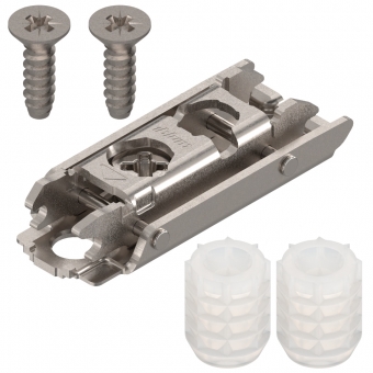 Exzenter-Montageplatte 177H3100 Distanz 0 mm - H 8,5 mm