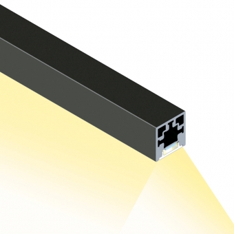 CADRO Lichtprofil Basis für LED-Bänder bis 6 mm Breite 