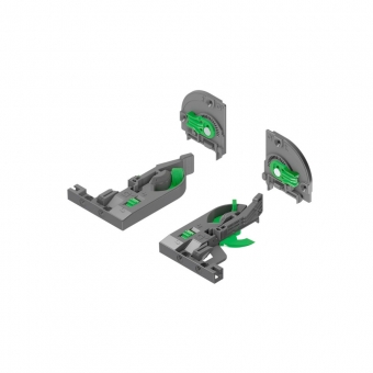Dynapro 3D Zubehörset Rastkupplung + Verstelladapter 