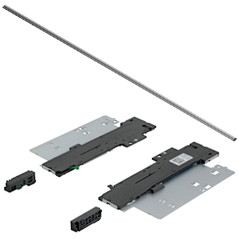 Tipmatic Soft-close Set für Dynapro + Stange 