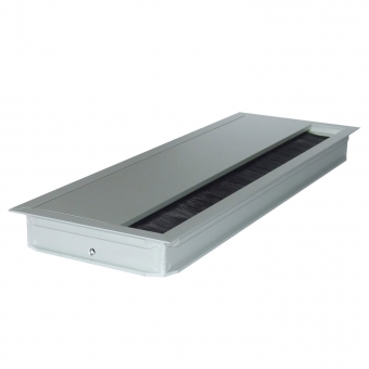 Kabeldurchführung EXIT G14Z Soft Close 110 x 320 mm Exit G14Z + Dämpfung alu - 110x320x25 mm