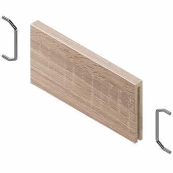 AMBIA-LINE Querteiler Holzdesign für LBX Schubkasten 100 mm 