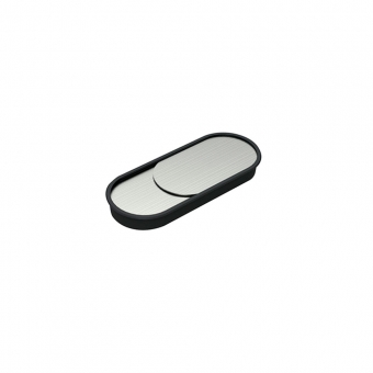 Kabeldurchlass "Salsa" - Ausschnitt 149 x 57 mm - Rahmen 155 x 63 mm