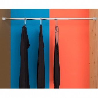 Kleiderstange ausziehbar/verstellbar, 75-115 cm Breite 