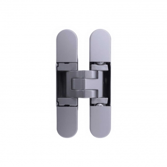 Verdecktes Türband Kubikina K6100, 3-dimensional verstellbar Scharnier matt chrom