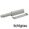 Schnäpper mit Anschlagpuffer lichtgrau Schubschnäpper Touch Latch grau