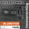 CLIP top BLUMOTION 110 Grad Innenanschlag, onyxschwarz 