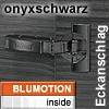 CLIP top BLUMOTION 110 Grad Eckanschlag, onyxschwarz 