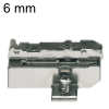 Kreuzmontageplatte vormontiert - 6 mm Distanz 1D-Kreuz-MPL inkl. Euroschrauben, H 6 - HV +/-2