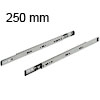 Accuride 2642 Vollauszug 250 mm L Soft-Roller 32 kg chromatiert 250 mm