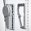 Distanzhalter 2 cm für Duo Super Kleiderlft 20 Kg alugrau