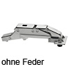 CLIP top Scharnier für dünne Türen 110° - ohne Feder 70T453T.TL ab 8 mm Türdicke, TIP-ON geeignet / Expando T - NI