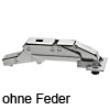 CLIP top Scharnier für dünne Türen 110 Grad - ohne Feder 70T453T.TL ab 8 mm Türdicke, TIP-ON geeignet / Expando T - NI