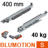 760H4000SU Blum MOVENTO Bodenvollauszug Blumotion SU, 40 kg - NL 400 mm