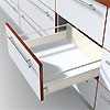 METABOX Teilauszug Reling B, H 86 mm, NL 350-550 mm 