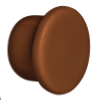 Abdeckkappe für Bohrung Ø 6 mm Kunststoffkappe Kopf-Ø 8 mm, braun