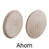 Abdeckkappe aus Echtholz, z.B. für Topfbohrungen Ahorn - ø 39 mm