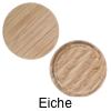 Abdeckkappe aus Echtholz, z.B. für Topfbohrungen Eiche - ø 40 mm