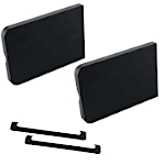 Abdeckkappen-Set Unico für Seite und Front 