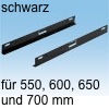 Accuride 633 schwarz Maß A 546,8 mm / L 550 mm Aufsteckwinkel schwarz 546,8/550 mm