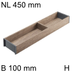 AMBIA-LINE Rahmen Holz für LBX ab NL 450 mm, B 100 mm 