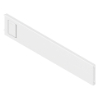 ZC7Q0U0SS AMBIA-LINE Querteiler Stahldesign seidenweiß Ambia Quert. L234,6xH50 mm, weiß