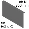 ZC7A0U0C AMBIA-LINE Adapterprofil, oriongrau Ambia RW-Adapter B 242 x H 177 mm, OG