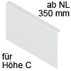 ZC7A0U0C AMBIA-LINE Adapterprofil, seidenweiß Ambia RW-Adapter B 242 x H 177 mm, SW