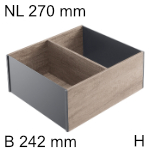 AMBIA-LINE Rahmen Holz, Höhe 111 mm - ab NL 270 mm 