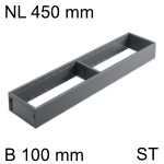 AMBIA-LINE Rahmen Stahl für LBX NL 450 (Länge 425mm), B 100 mm 