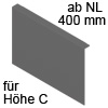 ZC7A0P0C AMBIA-LINE Adapterprofil, oriongrau Ambia RW-Adapter B 218 x H 177 mm, oriongrau