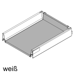 Boden + Rückwand weiß, für antaro / Merivobox Sets Nennlänge (NL) 270 mm | Breite 300-400 mm