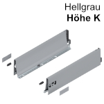 Tandembox antaro Zarge K (115 mm) NL 270-650 mm, grau 