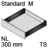 TBX antaro Standard M Bausatz NL 300 mm, terraschwarz antaro Set M - 300 / 83 mm, TS