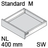 TBX antaro Standard M Bausatz NL 400 mm, seidenweiß antaro Set M - 400 / 83 mm, SW