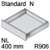 TBX antaro Standard N Bausatz NL 400 mm, hellgrau antaro Set N - 400 / 68 mm, R906