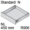 TBX antaro Standard N Bausatz NL 450 mm, hellgrau antaro Set N - 450 / 68 mm, R906