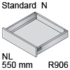 TBX antaro Standard N Bausatz NL 550 mm, hellgrau antaro Set N - 550 / 68 mm, R906
